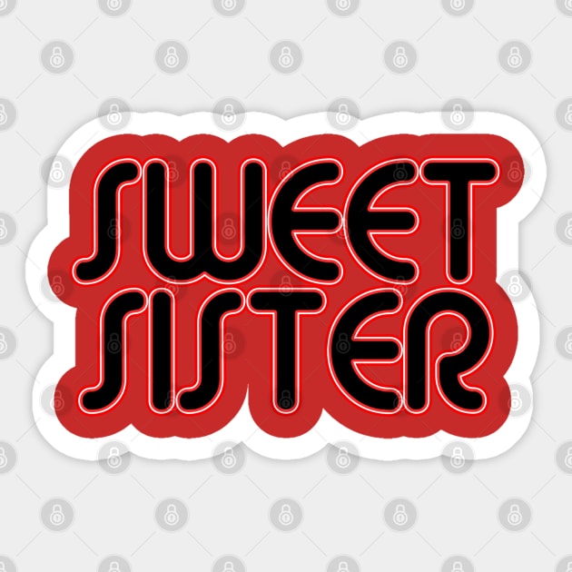 Sweet Sister Sticker by ComicBook Clique